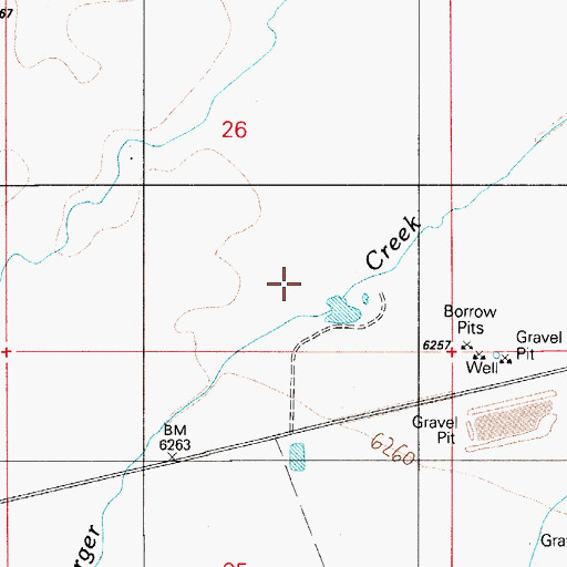 Topographic Map of Monitor Valley, NV
