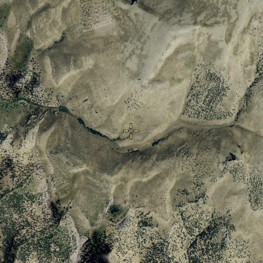 Aerial/Satellite Image of Waterspout Spring, NV