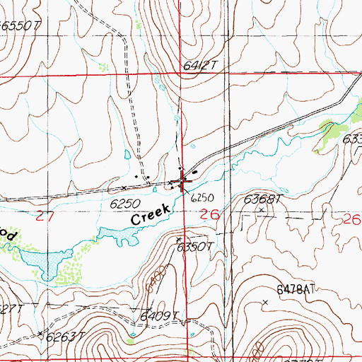 Topographic Map of Mendive Ranch, NV