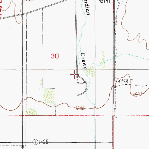 Topographic Map of Paradise Valley Administrative Site, NV