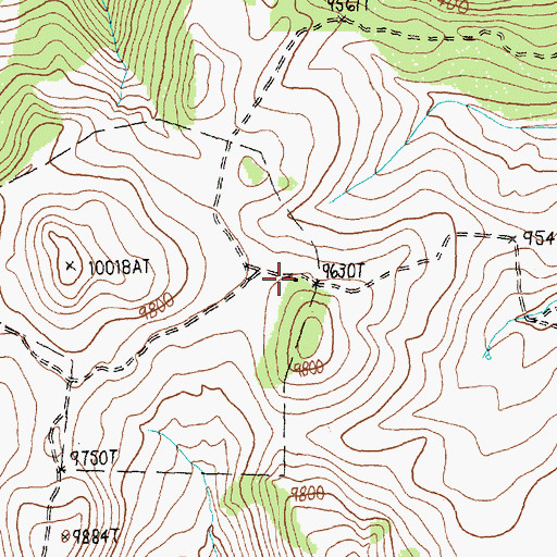 Topographic Map of Moriah Cabin Administrative Site, NV