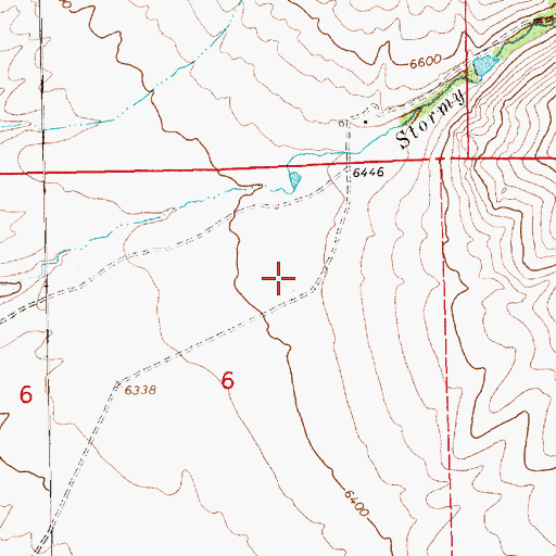 Topographic Map of Afton Post Office (historical), NV