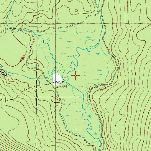 Topographic Map of Jodrie Brook, NH