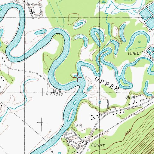 Topographic Map of Upper Ammonoosuc River, NH