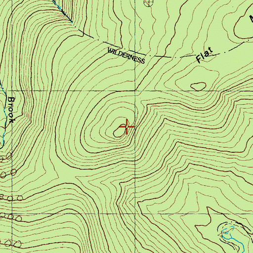 Topographic Map of Sandwich Range, NH