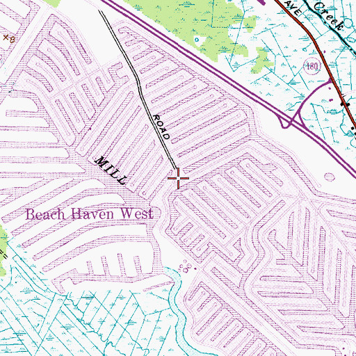 Beach Haven West Map Beach Haven West, Nj