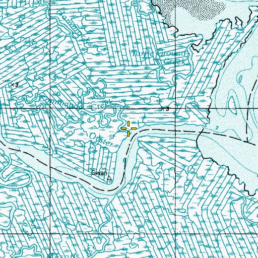 Topographic Map of Commando Creek, NJ