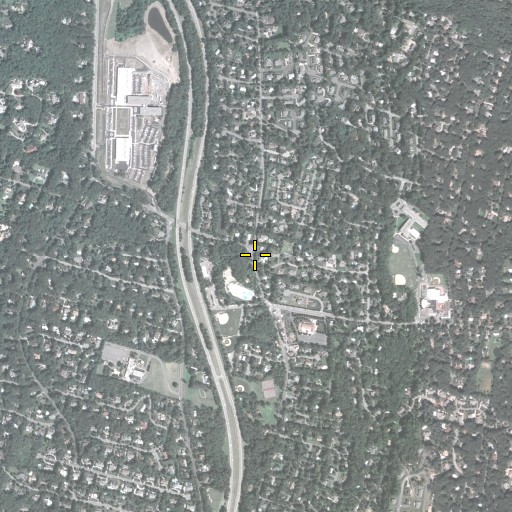 Aerial/Satellite Image of Woodcliff Lake, NJ