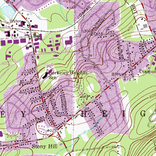 Berkeley Heights Nj Map Township Of Berkeley Heights, Nj