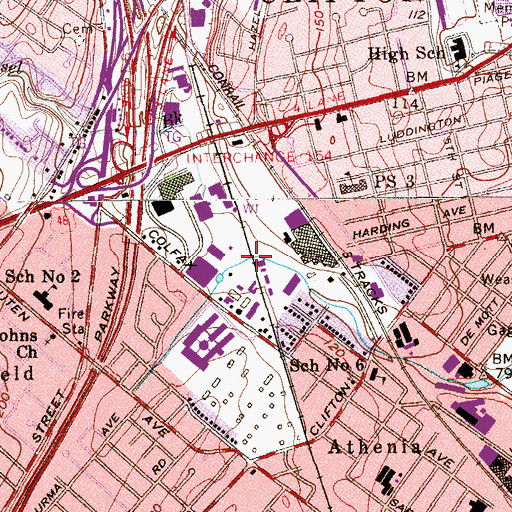 Topographic Map of Plog Brook, NJ