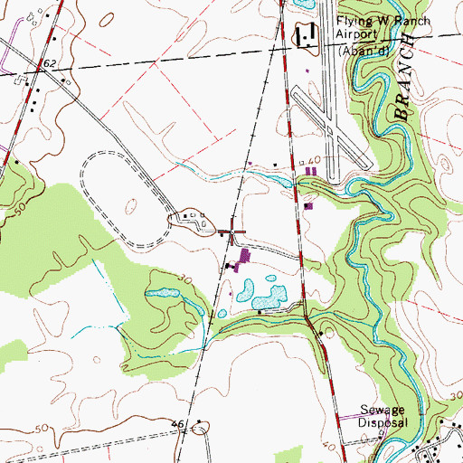 Topographic Map of Reeves Station, NJ