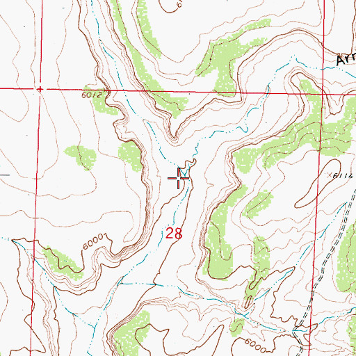 Topographic Map of Armijo Draw, NM