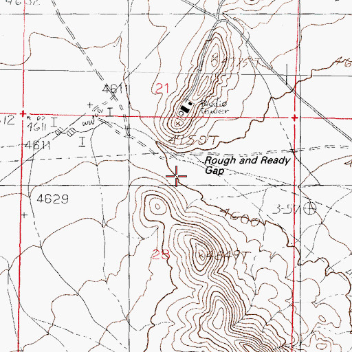 Topographic Map of Corralitos Side Camp, NM