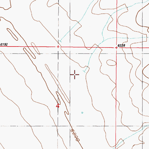 Topographic Map of McGillivray Draw, NM