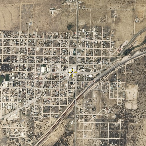 Aerial/Satellite Image of Mountainair, NM