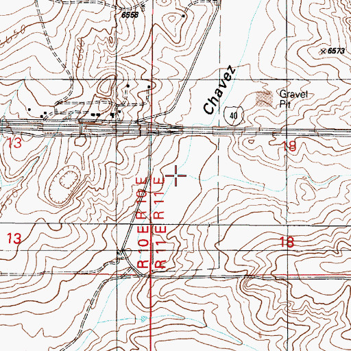 Topographic Map of Osita Draw, NM