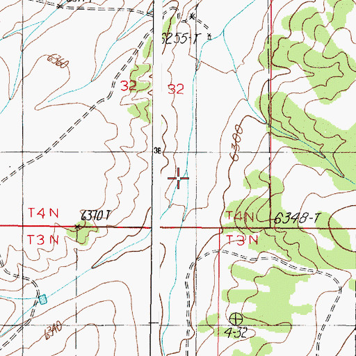 Topographic Map of Chavez Draw, NM