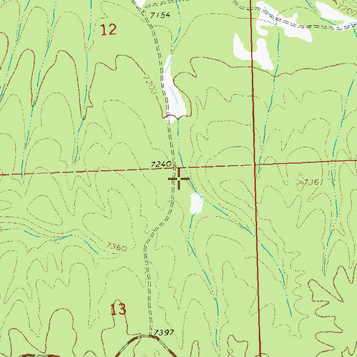 Topographic Map of Beech Nut Tank, NM