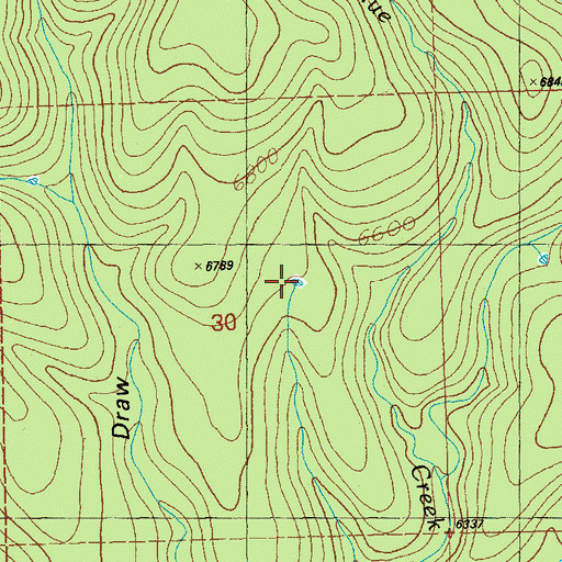 Topographic Map of Juniper Tank, NM