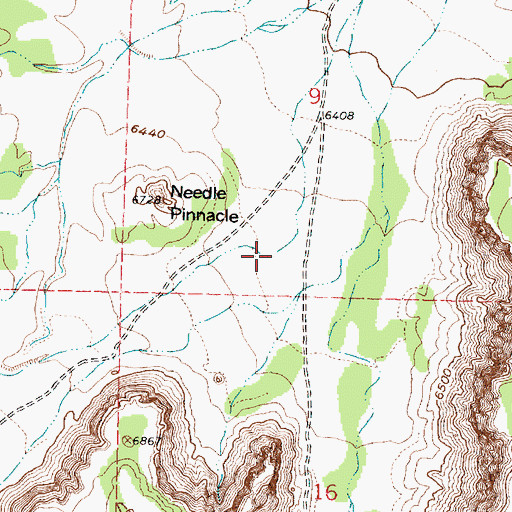 Topographic Map of Paradise Canyon, NM