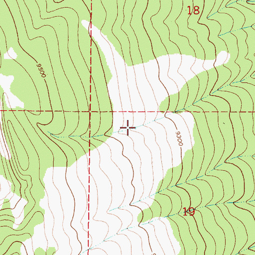 Topographic Map of Park Tank, NM