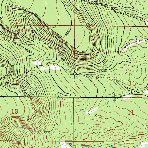 Topographic Map of Comanche Number One Tank, NM