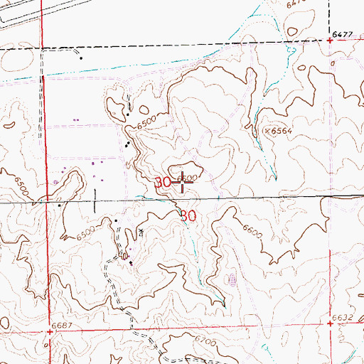 Topographic Map of New Mutual Coal Mine, NM