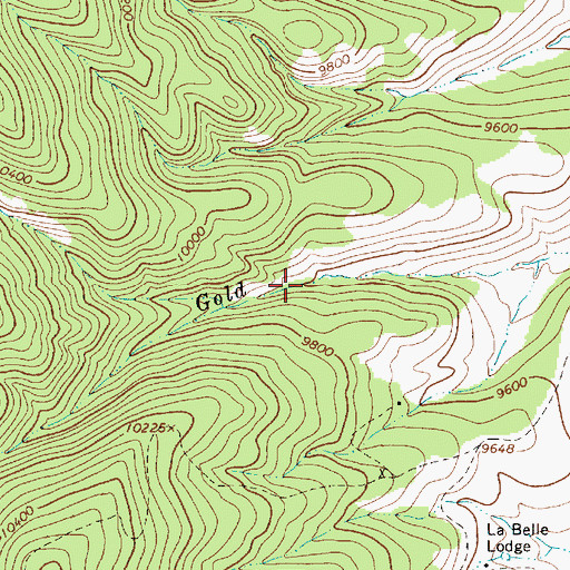 Topographic Map of Snyder Tunnel, NM