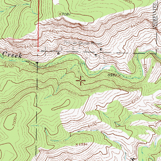 Topographic Map of Cliff-L-Embolite, NM