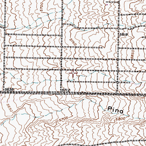 Topographic Map of RG-41236 Water Well, NM