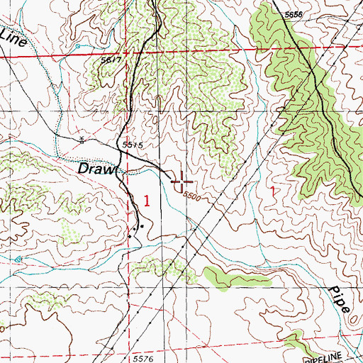 Topographic Map of G 790 Water Well, NM