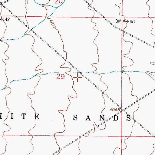 Topographic Map of T-12 Water Well, NM