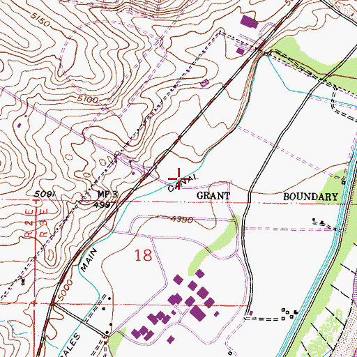 Topographic Map of 980 FT PZ Water Well, NM