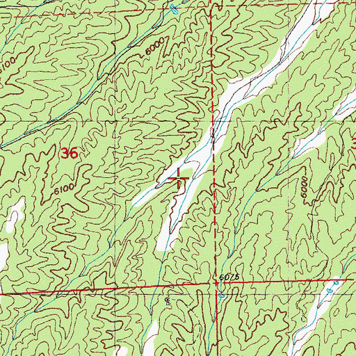 Topographic Map of 10037 Water Well, NM