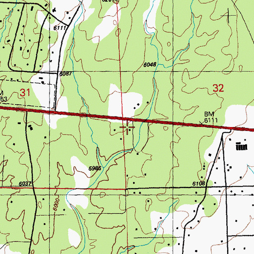 Topographic Map of 00202 Water Well, NM