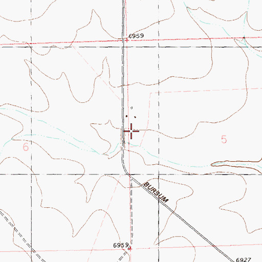 Topographic Map of Well A-1 Water Well, NM