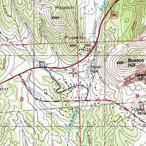 Topographic Map of 00432 Water Well, NM