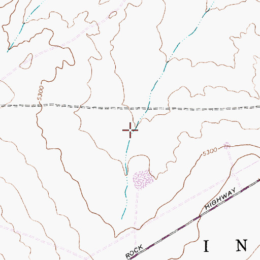 Topographic Map of 112R-78 Spring, NM