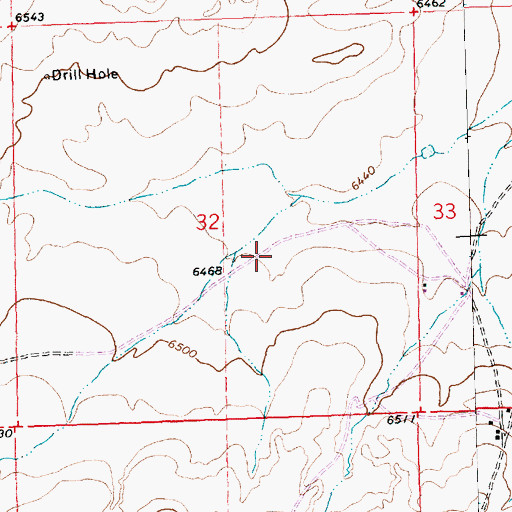 Topographic Map of SJ-109-S-12-0 Water Well, NM