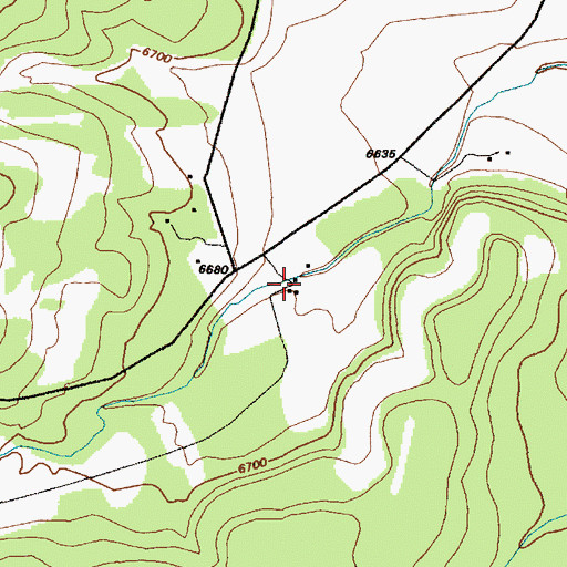 Topographic Map of E-2175 Water Well, NM