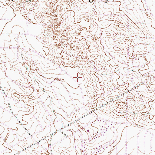 Topographic Map of Number 7 Water Well, NM
