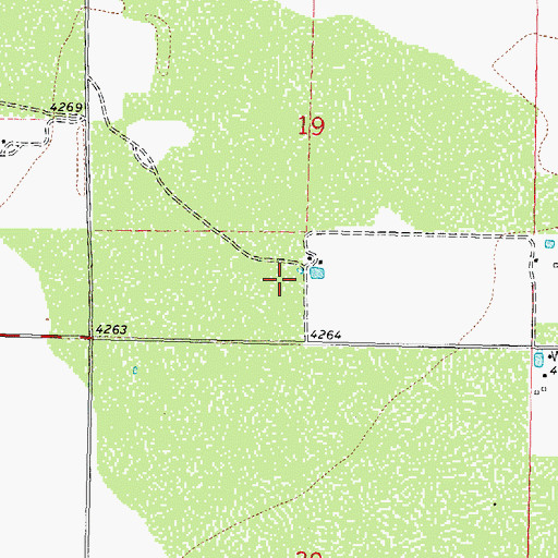 Topographic Map of 00356 Water Well, NM