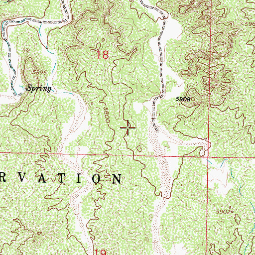 Topographic Map of RWP-10 Water Well, NM
