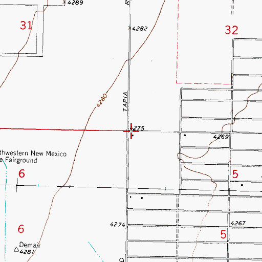 Topographic Map of 336 Water Well, NM