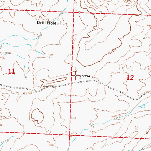 Topographic Map of IK-11 Water Well, NM