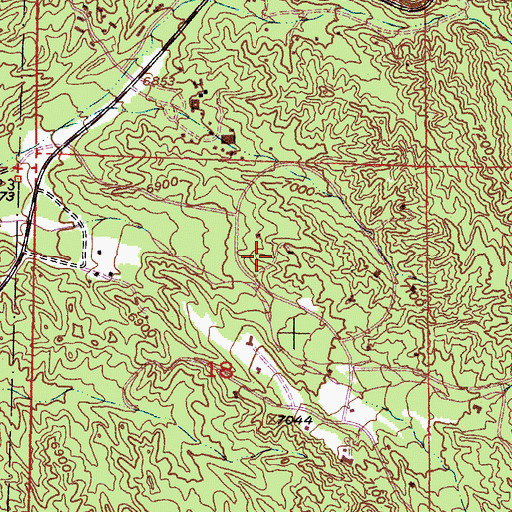 Topographic Map of RG-30778 Water Well, NM