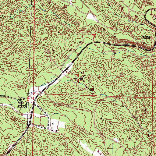 Topographic Map of 10154 Water Well, NM