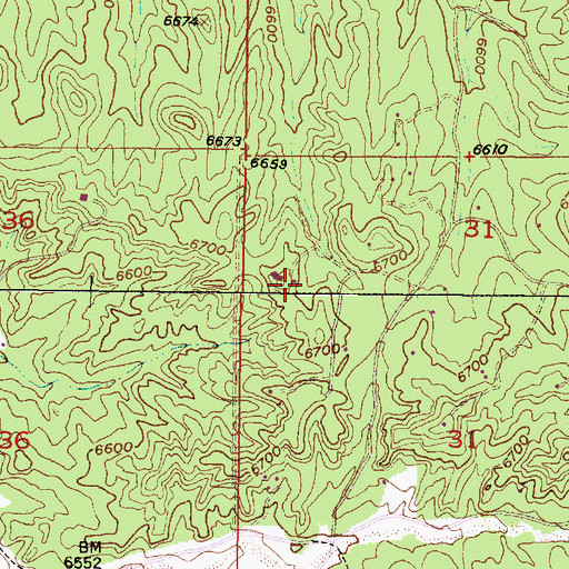Topographic Map of RG-26777 Water Well, NM