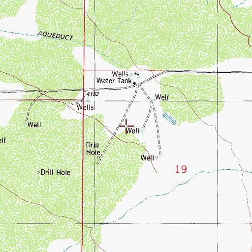 Topographic Map of Boles Number 15 Water Well, NM
