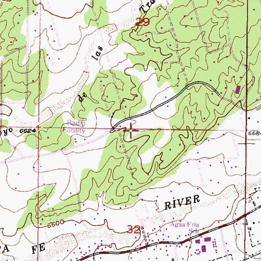 Topographic Map of RG-19290 Water Well, NM